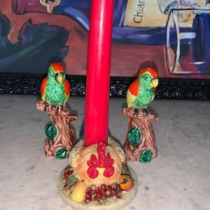 Salt/pepper set with hem